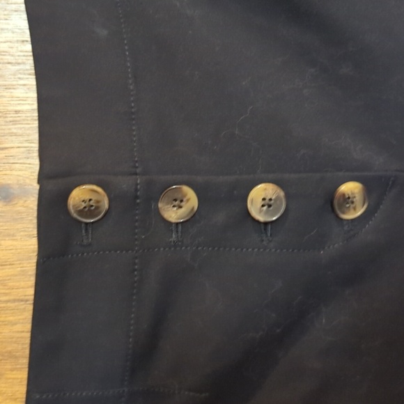 Loft Plus Wide Leg High Waist Button Up Crops, size 18W - Picture 2 of 5